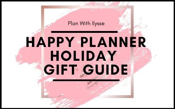 My Happy Planner Holiday Gift Guide